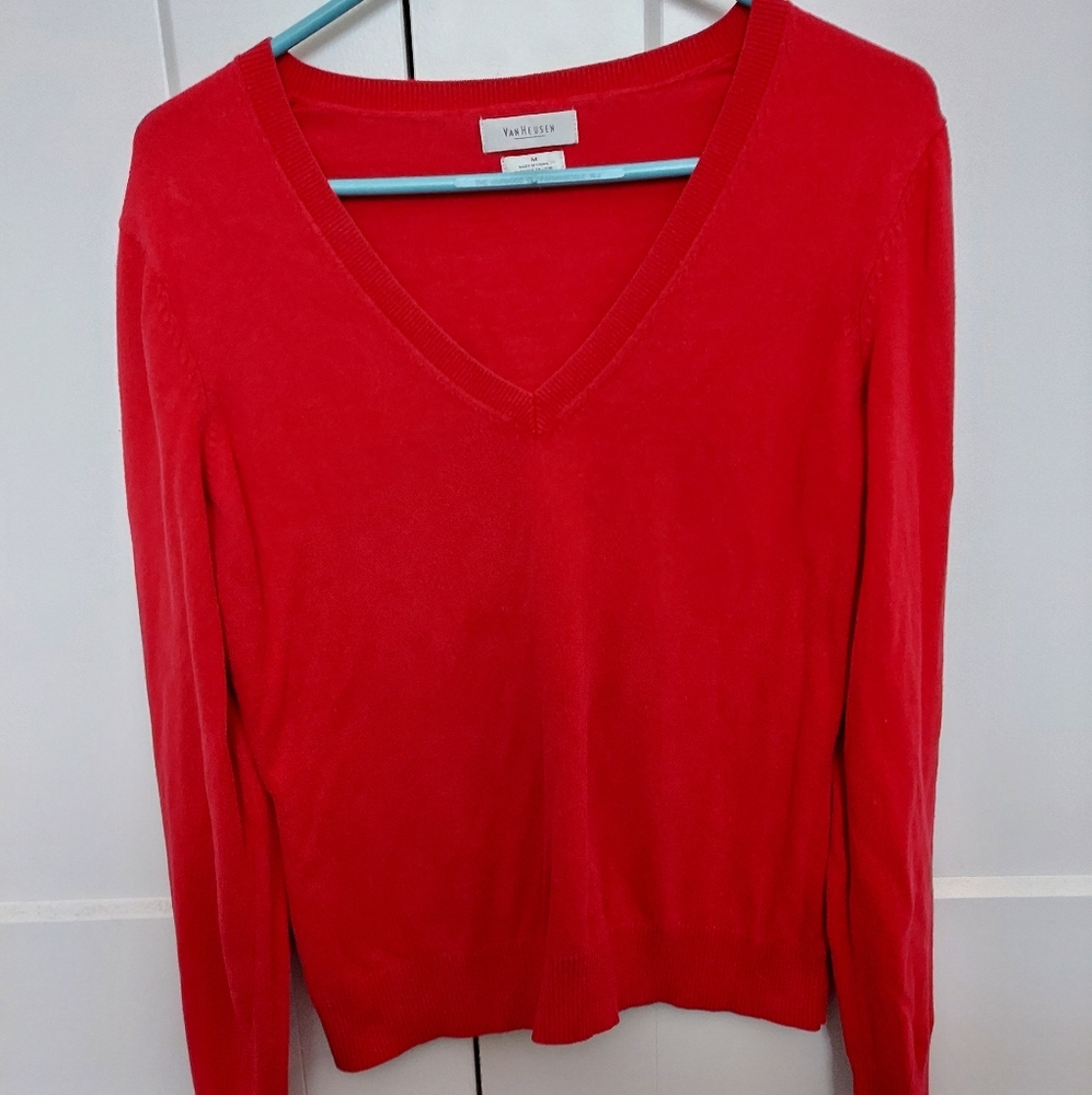 V neck sweater